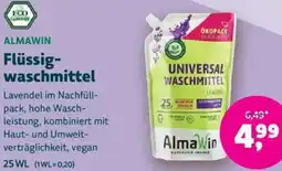 Denn's Biomarkt Almawin flüssig- waschmittel Angebot