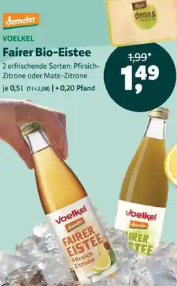 Denn's Biomarkt Voelkel fairer bio-eistee Angebot