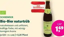 Denn's Biomarkt Schremser bio-bier naturtrüb Angebot