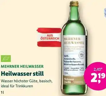 Denn's Biomarkt Mehrner heilwasser heilwasser still Angebot