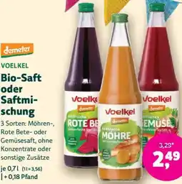 Denn's Biomarkt Voelkel bio-saft oder saftmi- schung Angebot