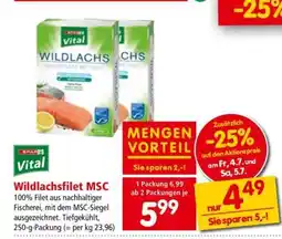 Interspar Wildlachsfilet MSC Angebot
