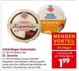 Interspar Schärdinger Kaisertaler oder St. Severin Angebot