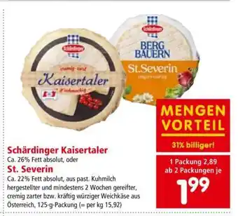 Interspar Schärdinger Kaisertaler oder St. Severin Angebot