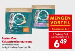 Interspar Purina One Katzentrockenahrung Angebot