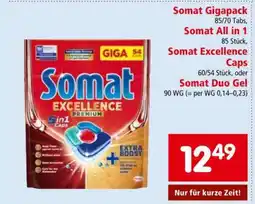 Interspar Somat Excellence Caps Angebot
