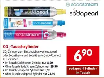 Interspar sodapearl Zylinder im Tausch Angebot