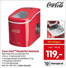 Interspar Coca-Cola Eiswürfel-Automat Angebot