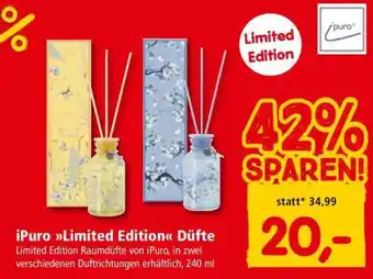 Interspar iPuro Limited Edition Düfte Angebot