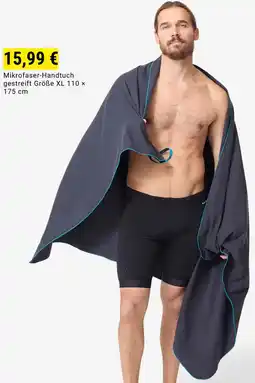 Decathlon Mikrofaser-Handtuch gestreift Angebot
