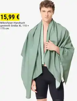 Decathlon Mikrofaser-Handtuch gestreift Angebot