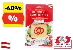 Hofer MILSANI Emmentaler Scheiben, 200 g Angebot
