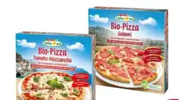 Interspar Spar Natur pur Bio-Pizza Tomaten-Mozzarella Angebot