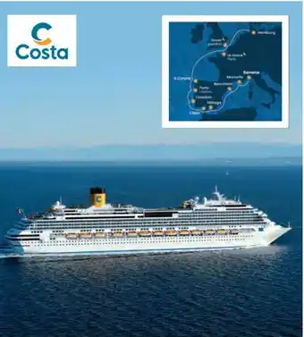 Billa Reisen Billa-Reisen Costa Favolosa Vom Mittelmeer an Die Nordsee Angebot