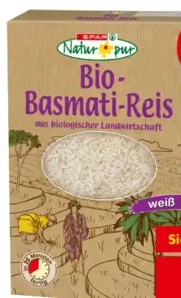 Interspar Spar Natur pur Bio-Basmatireis Angebot