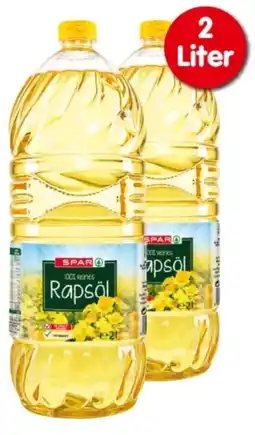 Interspar Spar Rapsöl Angebot