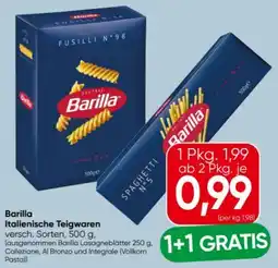 Eurospar Barilla Teigwaren Angebot