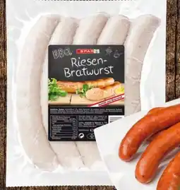 Eurospar Spar Riesen Käsekrainer BBQ Angebot