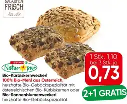 Eurospar Spar Natur pur Bio-Kürbiskernweckerl Angebot