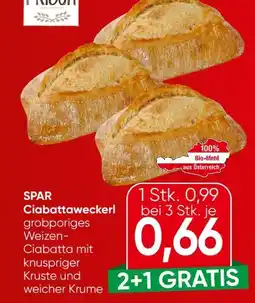 Eurospar Spar Ciabattaweckerl Angebot