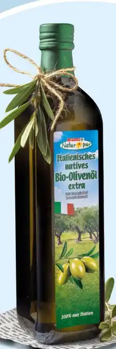 Eurospar Spar Natur pur Italienisches natives Bio-Olivenöl extra Angebot