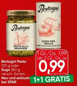 Eurospar Bertagni Pesto Angebot