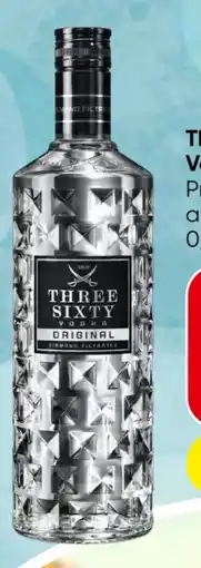 Eurospar Three Sixty Vodka Angebot