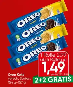 Eurospar Oreo Original Kekse Angebot