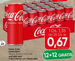 Spar Coca-Cola Cola Angebot
