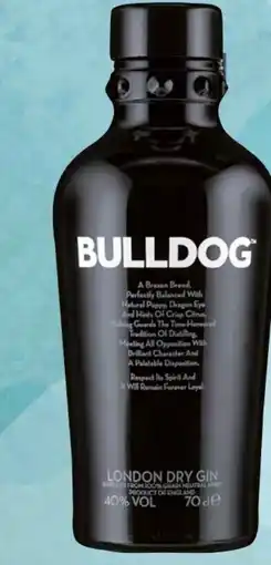 Eurospar Bulldog London Dry Gin Angebot