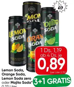 Eurospar Fonti di Crodo Lemon Soda Angebot