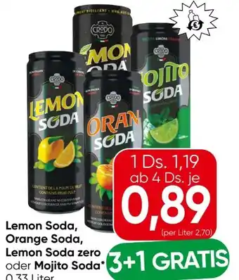 Eurospar Fonti di Crodo Lemon Soda Angebot