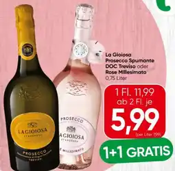 Spar La Gioiosa Prosecco Spumante Treviso Angebot