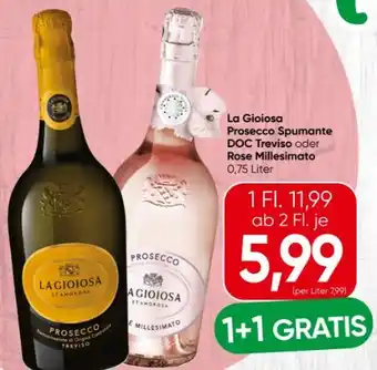Spar La Gioiosa Prosecco Spumante Treviso Angebot