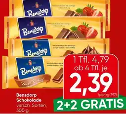 Spar Bensdorp Schokolade Angebot