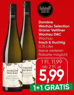Spar Domäne Wachau Grüner Veltliner Selection Angebot