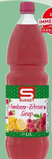 Spar S Budget Sirup Angebot