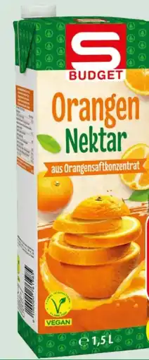 Spar S Budget Orangennektar Angebot