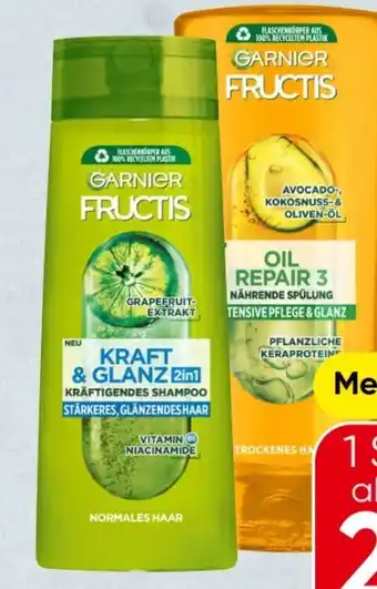 Spar Garnier Fructis Shampoo Angebot