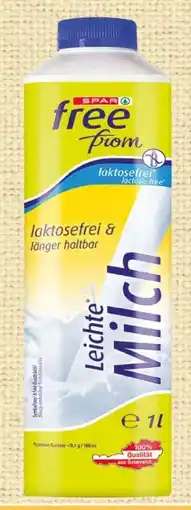 Spar SPAR free from Leichte Milch Angebot