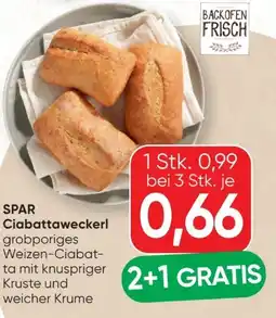 SPAR Gourmet Spar Ciabattaweckerl Angebot