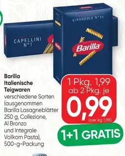 SPAR Gourmet Barilla Teigwaren Angebot