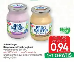 SPAR Gourmet Schärdinger Bergbauern Joghurt Angebot