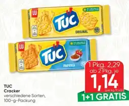 SPAR Gourmet LU Tuc Cracker Original Angebot