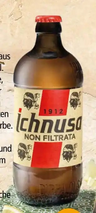 Interspar Birra Ichnusa Non Filtrata Angebot