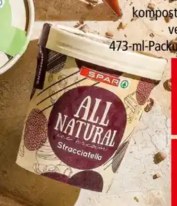 Interspar Despar All natural Ice Cream Angebot