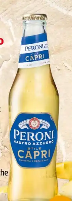 Interspar Peroni Nastro Azzurro Stile Capri Angebot