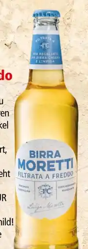Interspar Birra Moretti Filtrata a Freddo Angebot