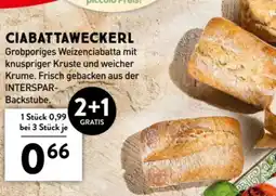 Interspar Interspar Backstube Ciabattaweckerl Angebot