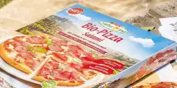 Interspar Spar Natur pur Bio-Pizza Salami Angebot